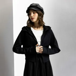 【GINKOO 俊克】連帽高領內絨毛運動外套