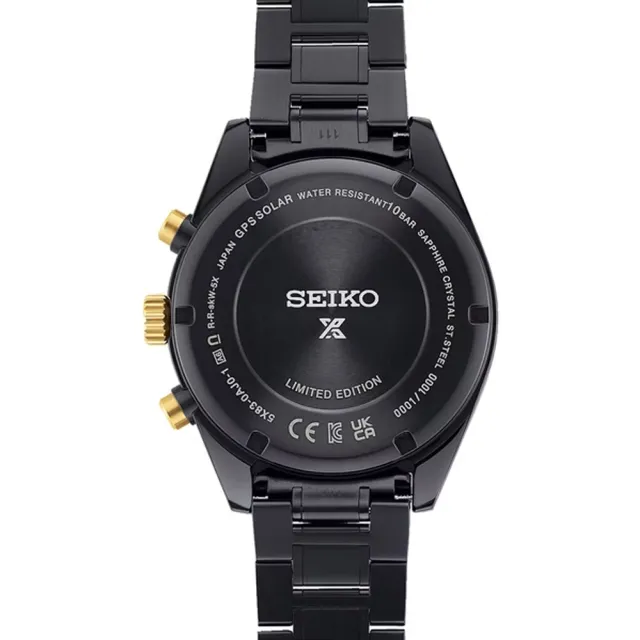 【SEIKO 精工】ASTRON 100週年限量 GPS太陽能計時腕錶 錶 手錶 送禮(SSH169J1/5X83-0AJ0SD)