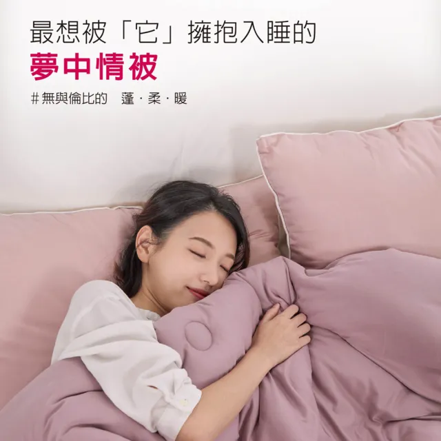 【Tonia Nicole 東妮寢飾】暖棉眠石墨烯水洗冬被-雙人(多款任選/棉被/冬被)