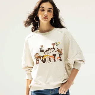 【BLUE WAY】女裝 森林小鹿拉克蘭鬚邊 長袖 上衣- ETBOITE箱子