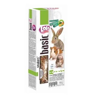 【LOLO】鼠兔｜龍貓 棒棒糖 80-90g*6入組(鼠兔零食保健)