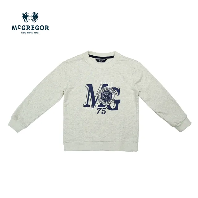 【MCGREGOR 瑪格麗格】logo徽章印花圓領T恤-男童款(246702)