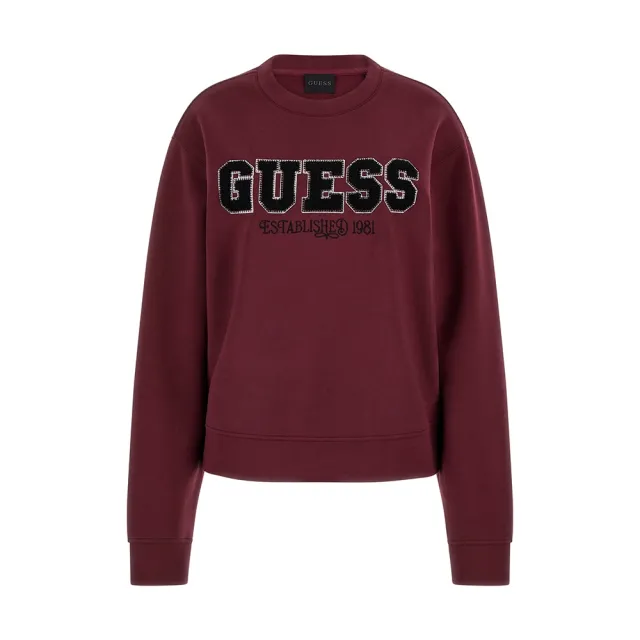 【GUESS】雙11 男女款-經典LOGO/刺繡 休閒大學T(多款選)