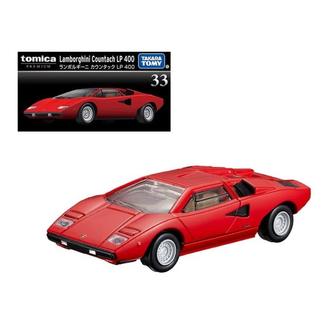 TOMICA 汽車世界 多美小汽車 PREMIUM 藍寶堅尼 COUNTACH LP400 No.33