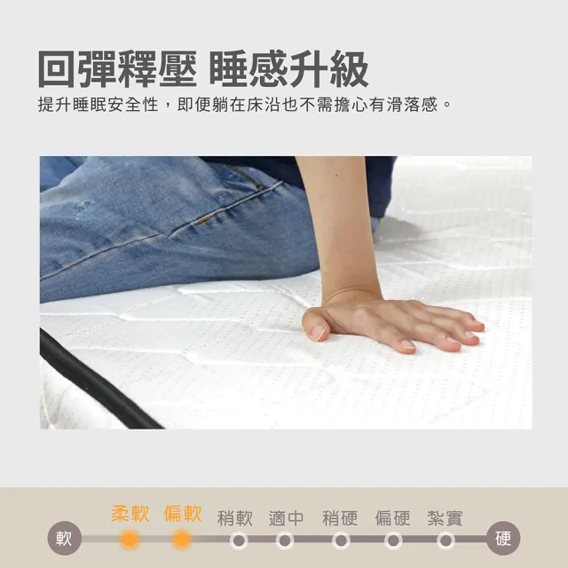 【ASSARI】單人3M防潑水3D透氣雙面可睡12cm日式床墊3x6.2尺x12cm