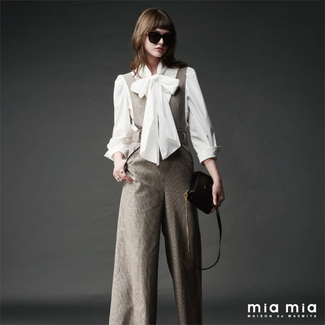 mia mia 撞色條紋緹花針織衫優惠推薦