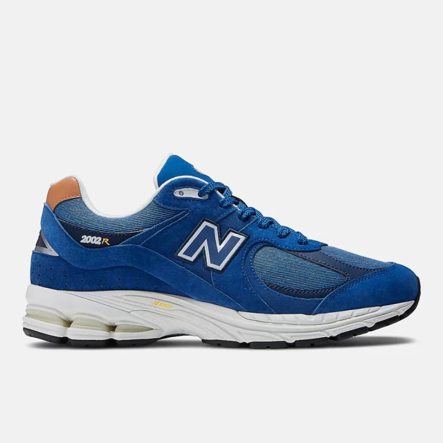 NEW BALANCE 男 休閒鞋 復古 跑鞋 D楦 麂皮 緩震 NB 2002R 日常 穿搭 藍(M2002REA)