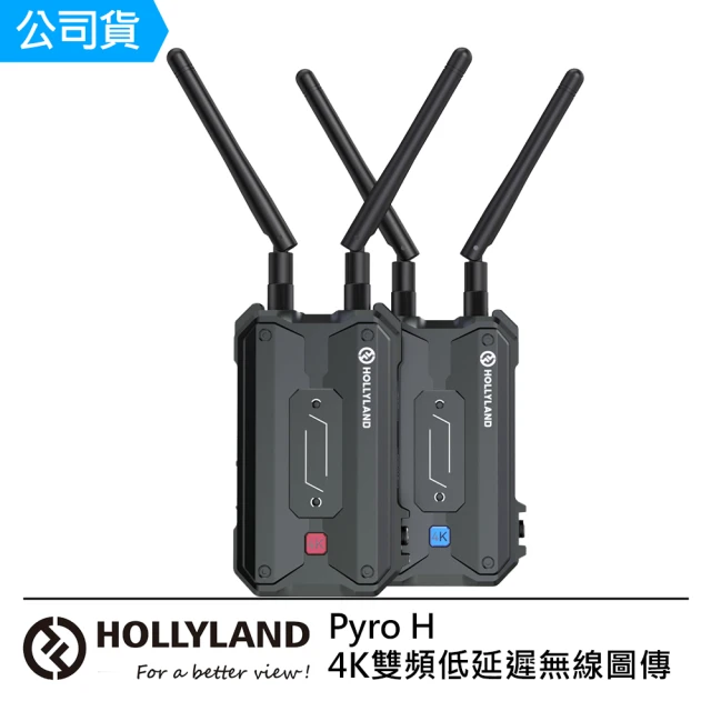 Hollyland Pyro H 4K 雙頻低延遲無線圖傳--公司貨