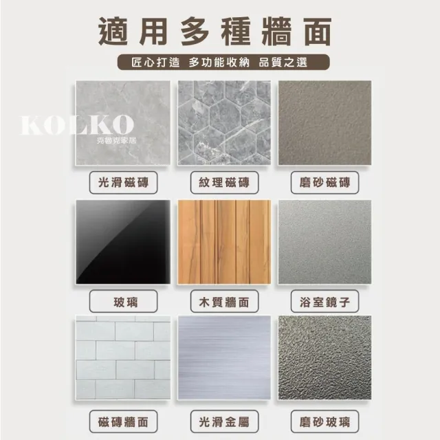 【KOLKO 克魯克家居】壁掛公仔展示盒 贈壁掛貼(公仔收納盒 LABUBU 泡泡瑪特 盲盒 壓克力展示盒)