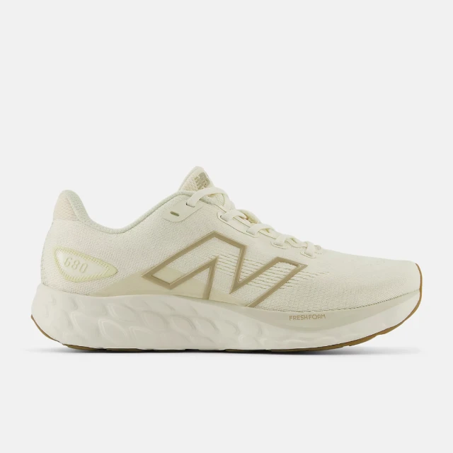 NEW BALANCE NB 慢跑鞋 女鞋 運動鞋 緩震 奶油 W680CC8-D楦(4435)