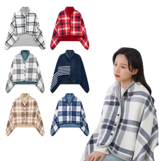 【bebehome】多功能辦公室空調午休披肩毛毯(披肩毛毯 午休毛毯 辦公室空調毛毯)