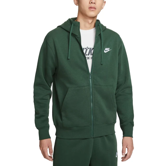 NIKE 耐吉 AS M NSW CLUB HOODIE FZ BB 連帽運動外套 男 - BV2646323