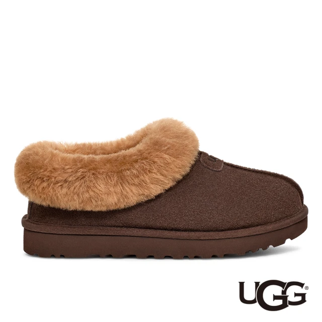 UGG 雙11-女鞋/穆勒鞋/休閒鞋/毛毛拖/Tazzette(深棕色-UG1134810BCDR)