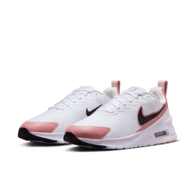 NIKE 耐吉 W AIR MAX NUAXI 女 白粉 氣墊 訓練 運動鞋 慢跑(HF1233-103 ∞)