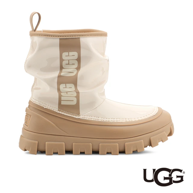 UGG 雙11-童鞋/雪靴/厚底靴/防水靴子/Classic Brellah Mini(卡其色-UG1143697KMSJS)