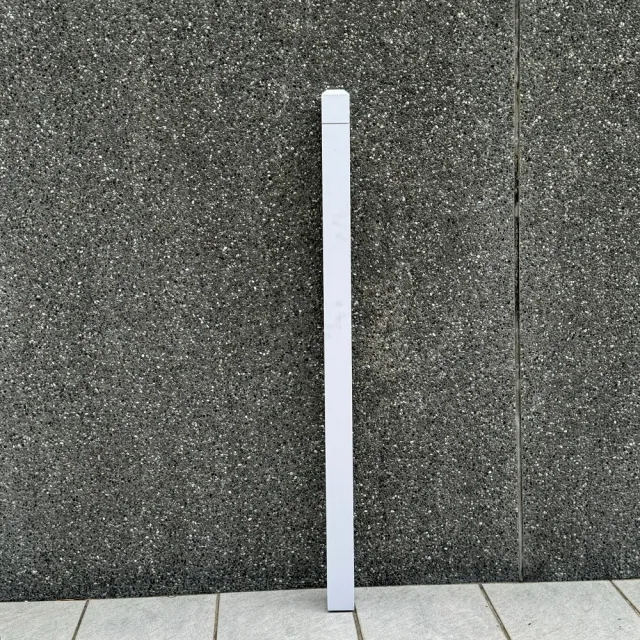 【沃克嚴選】塑木中空柱子-白色 6x6x114cm 1入