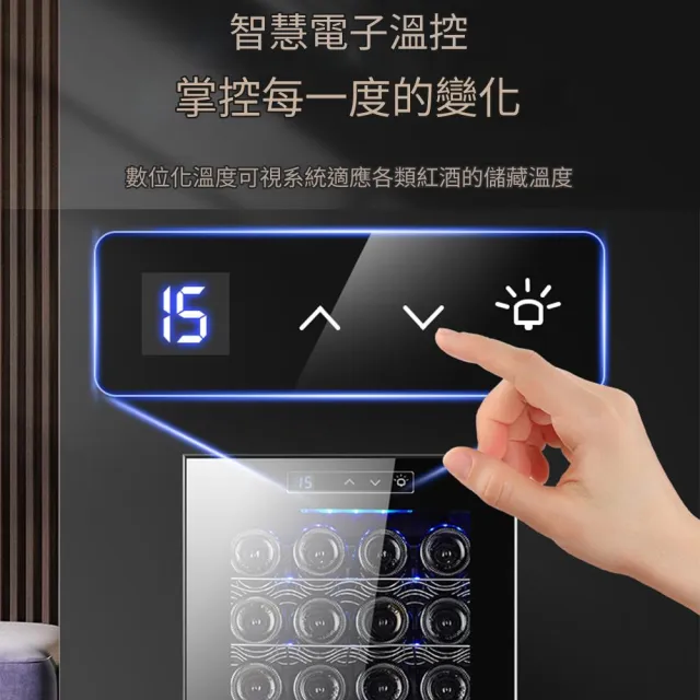 【寧樂】電子恆溫紅酒櫃 葡萄酒櫃 飲料櫃 保險櫃 茶葉櫃 小型家用葡萄酒櫃子(110v 32支)