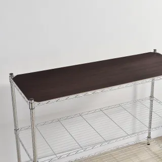 【AAA】MIT層架專用MDF木紋墊片 120x45cm 3入組 - 不含層架(木紋板 層架配件 波浪架墊片 層架墊板)