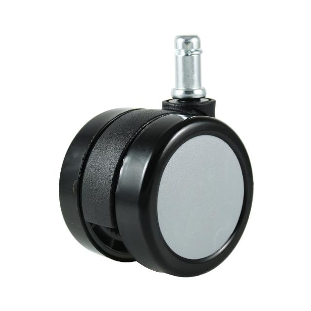 【滾動幸福】65mm系列台灣製(1組5入-不刮傷木地板、電腦椅輪子、活動輪、規格適用一般辦公椅輪子)