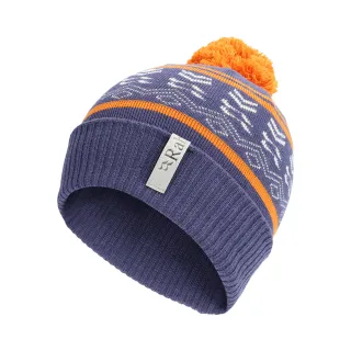【RAB】Khroma Bobble Beanie 保暖針織毛帽 飛彈藍/橙橘 #QAB24