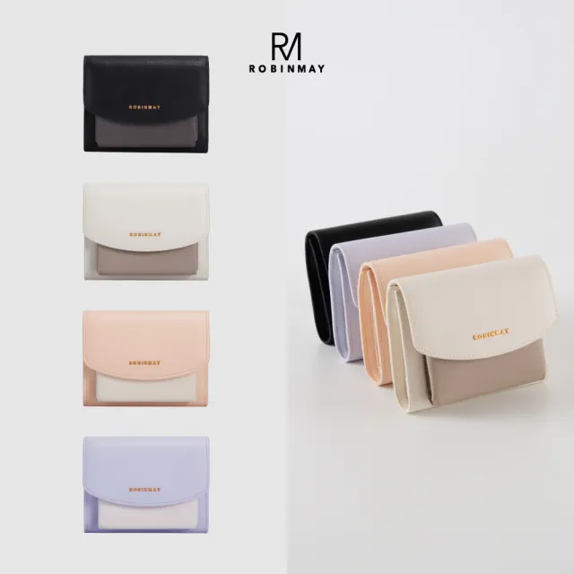 ★ROBINMAY 夏洛特真皮短夾 ミニ財布 ミニウォレット/送料込 ☆ROBINMAY 夏洛特真皮短夾 ミニ財布 ミニウォレット/送料込