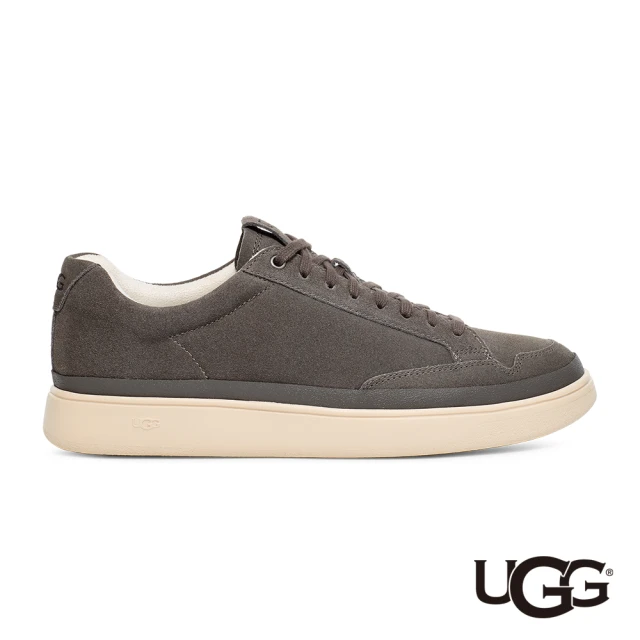 UGG 男鞋/真皮休閒鞋/運動鞋/平底鞋/South Bay Sneaker Low Suede(木炭灰-UG1154150CHRC)