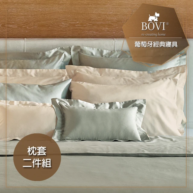 HongYew 鴻宇 300織天絲棉 歐式壓框薄枕套-多款任