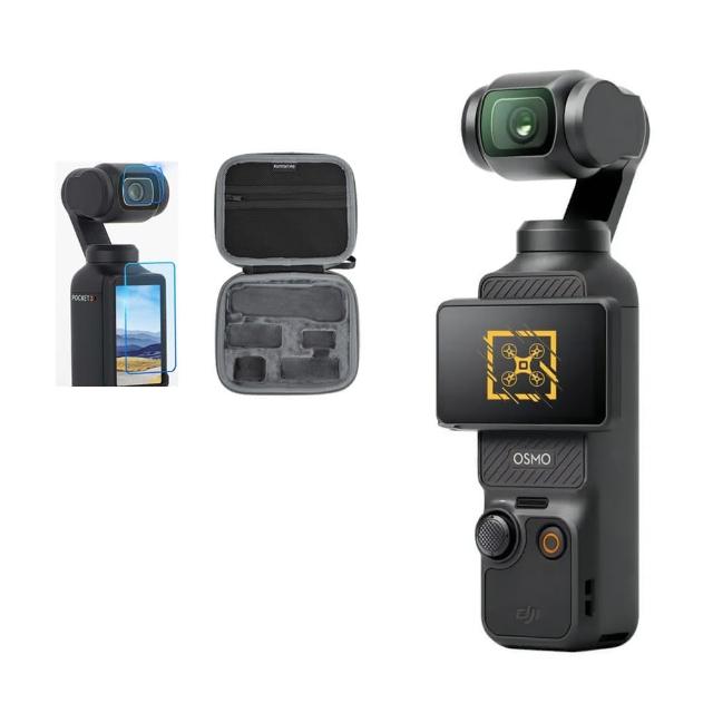 【DJI】Osmo Pocket 3 手持口袋攝影機/相機 單機版(公司貨-戶外套組)