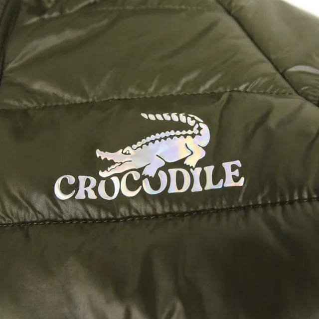 【Crocodile Junior 小鱷魚童裝】『小鱷魚童裝』雷射鱷魚LOGO 鋪棉外套(產品編號 : U66701-04)