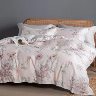 【貝兒居家寢飾生活館】60支100%天絲七件式兩用被床罩組(雙人/多款任選)