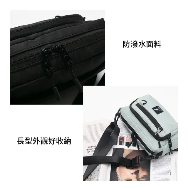 【KANGOL】袋鼠 機能工裝側背包 64558707