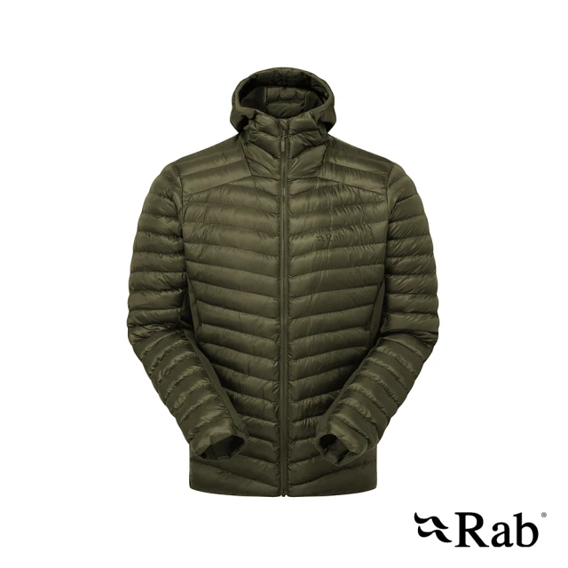 RAB Cirrus Flex Hoody 輕量防風連帽化纖外套 男款 橄欖綠 #QIP31