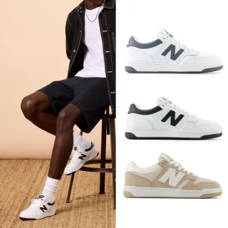 【NEW BALANCE】NB 復古鞋/運動鞋_男鞋/女鞋_480系列_BB480LWE-D_BB480LBK-D