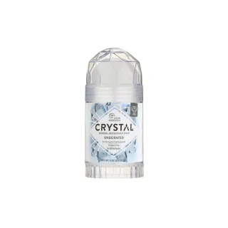 【美國CRYSTAL】長效淨味約24小時礦物鹽身體固體除臭棒-無香款120g/大條(體香石運動汗味腋下消臭石)