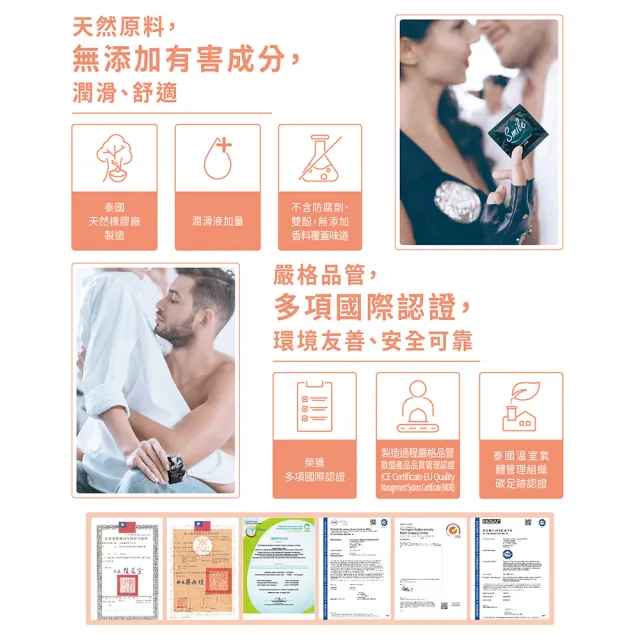 【smile 史邁爾】超薄保險套衛生套12入*4盒(共48入)買2送2