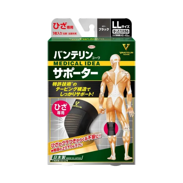 【KOWA】日本製萬特力護具 - 膝部S/M/L/LL(運動護具 膝蓋護具 涼感透氣護具 護膝 運動護膝)
