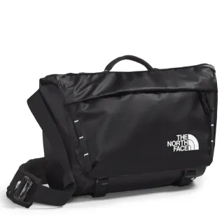 【The North Face】美國版 北臉 Base Camp Voyager Messenger 黑色 防水布 北面 側背包 筆電包 郵差包