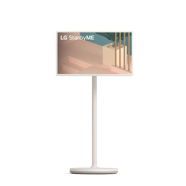 LG 樂金 27型StanbyME閨蜜機+全景聲藍牙音響 XO3QBE(StanbyME+XO3QBE典雅米)