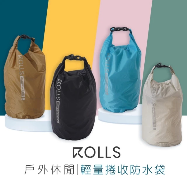 ROLLS 輕量捲收防水袋-6L(4色任選)