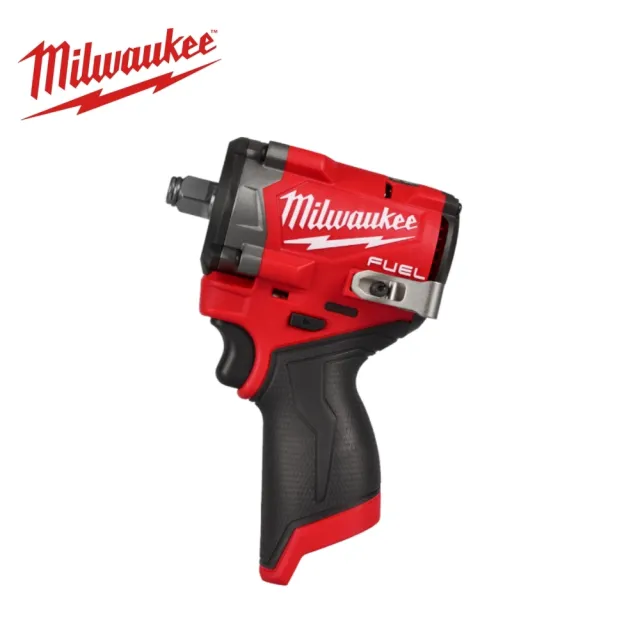 【Milwaukee 美沃奇】美沃奇 12V 3分 4分 無刷 衝擊 扳手 板手機(M12 FIW2F12 4分頭 1/2主機含箱)