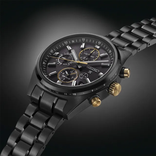 【SEIKO 精工】GPS太陽能雙時區計時手錶 雙11優惠(5X83-0AJ0SD/SSH169J1)