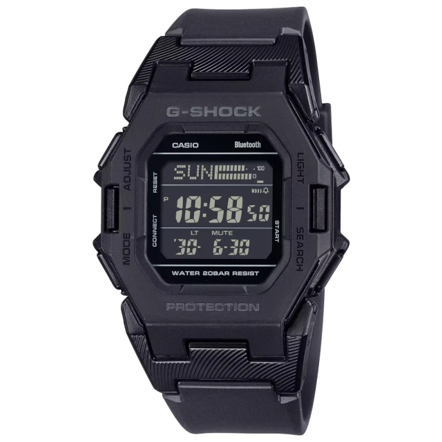 CASIO 卡西歐 G-SHOCK 藍牙連線 時尚電子腕錶 雙12 特惠(GD-B500-1)