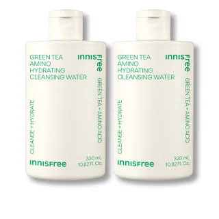 【INNISFREE】綠茶保濕胺基酸卸妝水 320ml(2入組)