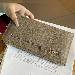 【KT DADA】大容量皮夾 輕便手機包 招財錢包 女生禮物 手拿包 皮夾 長夾 手拿錢 