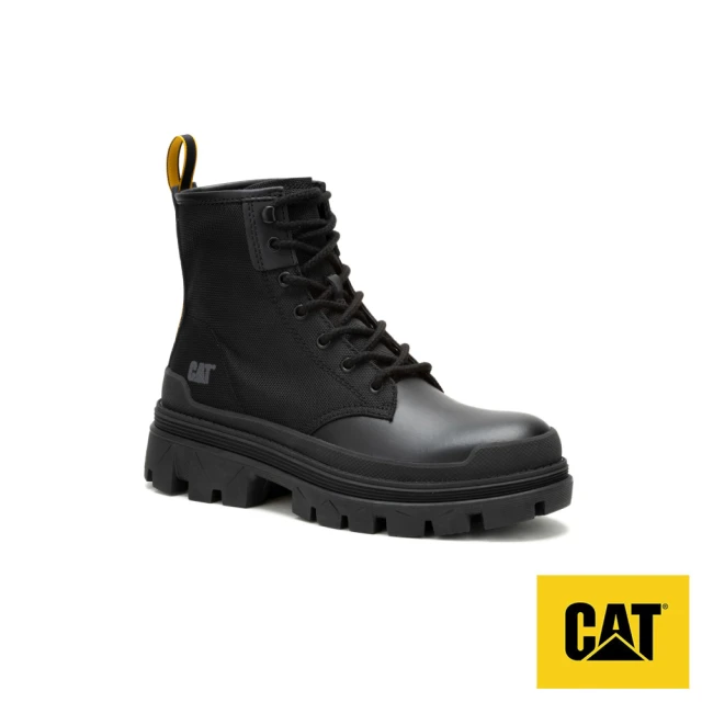 CAT HARDWEAR HI 硬派率性高筒靴 Unisex 女鞋(時尚黑)