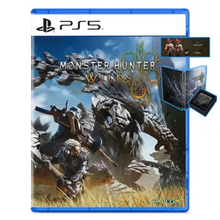 【SONY 索尼】預購2025/02/28上市★PS5 魔物獵人 荒野 中文限定版(台灣公司貨 -附贈預購特典)