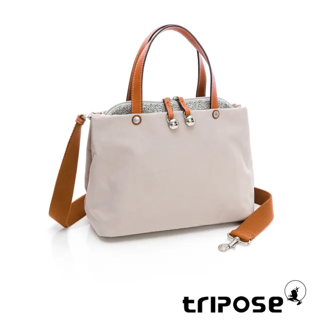 【tripose】漫遊系列岩紋三層手提斜背包(多色)