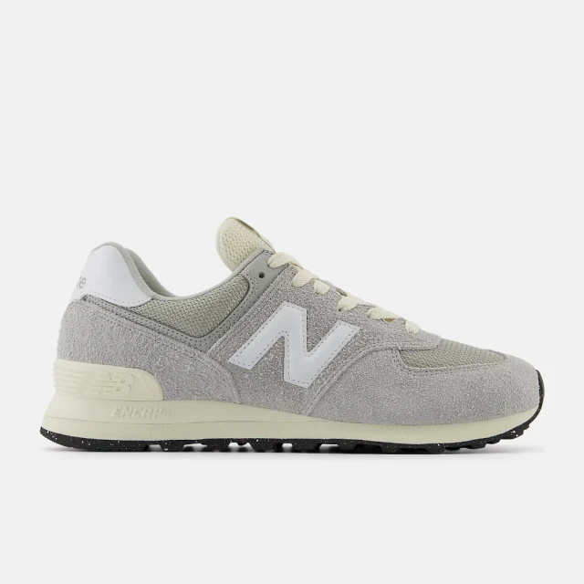 NEW BALANCE 574 男鞋 女鞋 情侶鞋 休閒鞋 運動鞋 淺灰 復古 麂皮 D楦 NB 雙11(U574RBL)