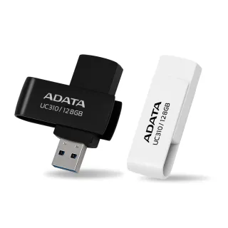 【ADATA 威剛】UC310 USB3.2 Gen1 旋轉隨身碟 128G