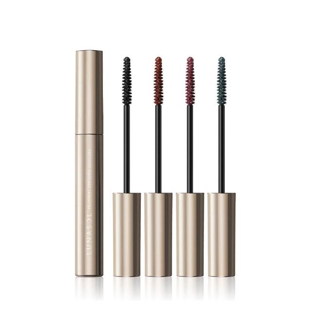 Kanebo佳麗寶 LUNASOL 濃密纖長羽扇睫毛膏，日本原裝專櫃商品，6g容量，適合各種膚質使用。獨特設計可打造濃密纖長的羽扇狀睫毛效果，讓雙眼更加明亮有神。提供多種色號選擇，包含01、02、EX01限定及EX02限定，是日常與妝容的完美選擇。